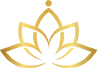 Kerala Ayurveda golden lotus logo