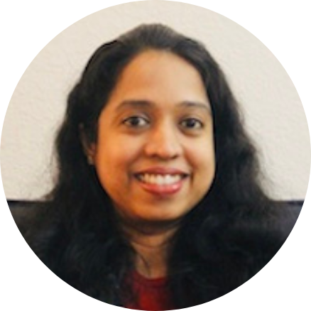 Headshot of Vaidya. Sheena Sooraj