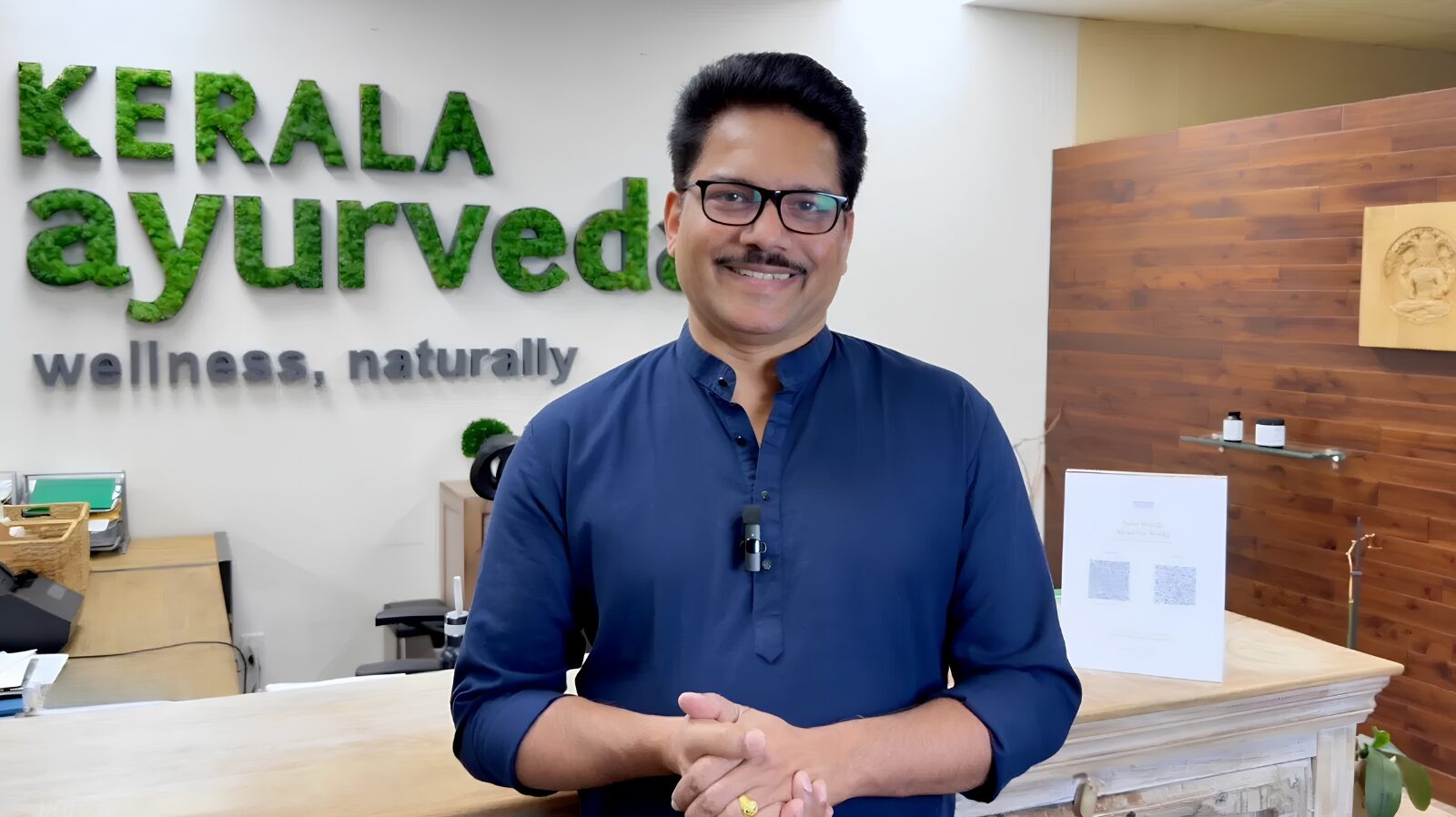 Jayarajan Kodikannath, Ayurvedic expert at Kerala Ayurveda Wellness Center